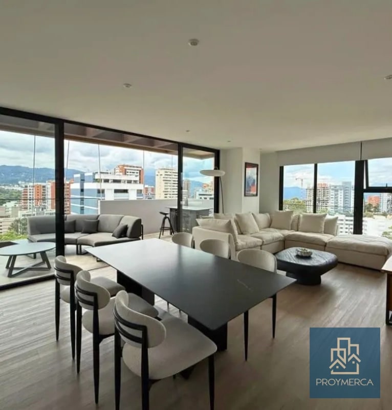 Apartamento amueblado en venta, Edificio Artis, Zona 13 - 17