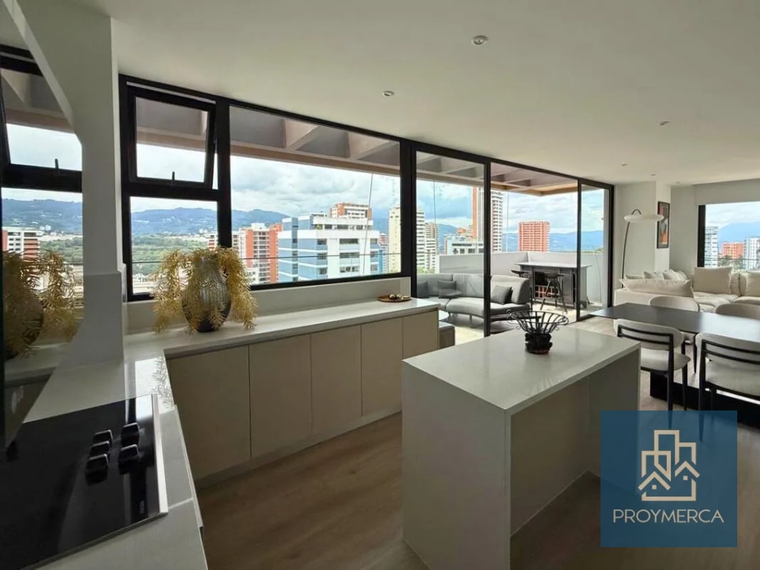 Apartamento amueblado en venta, Edificio Artis, Zona 13 - 15