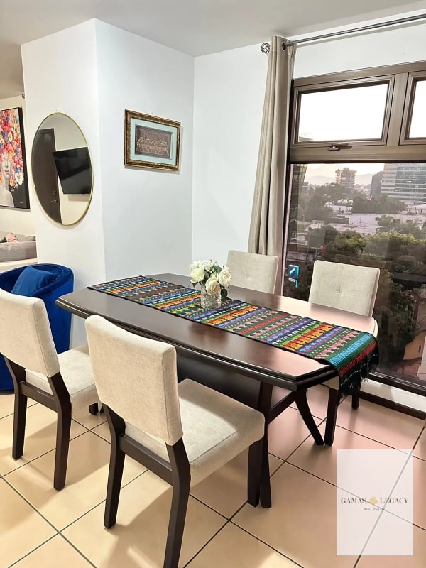 Apartamento Amueblado en renta I Edificio Madeleine I Zona 10 - 8