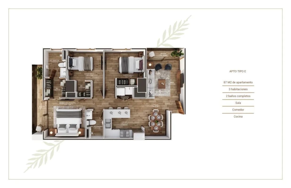 Apartamento en Venta Zona 13, 3 Habitaciones — Apartamento en Venta en Zona 13, Guatemala, Ciudad — foto 10 de 10