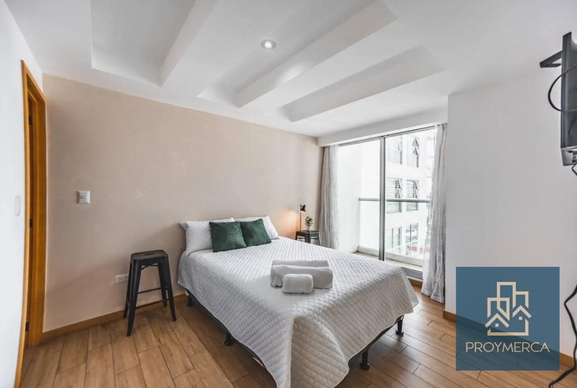 Apartamento amueblado en venta, Edificio City Haus, Zona 10 - 8