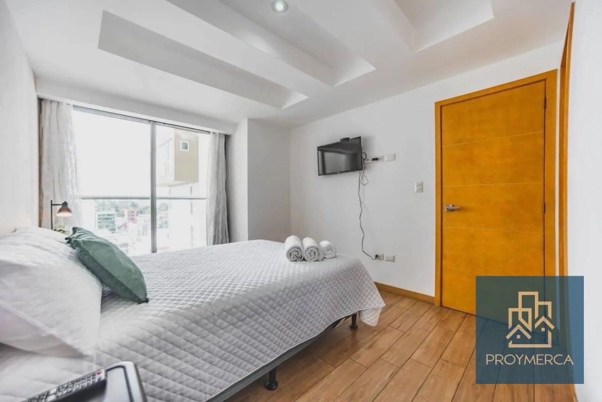 Apartamento amueblado en venta, Edificio City Haus, Zona 10 - 6