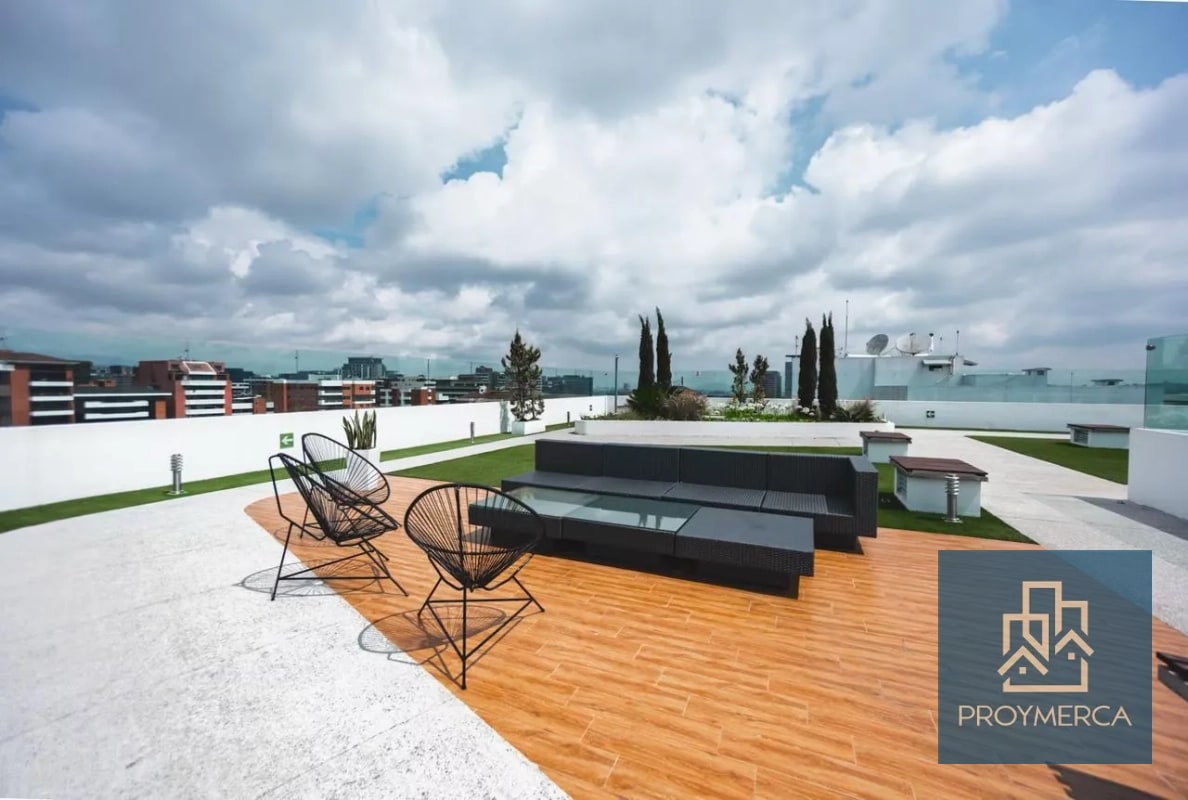 Apartamento amueblado en venta, Edificio City Haus, Zona 10 - 2