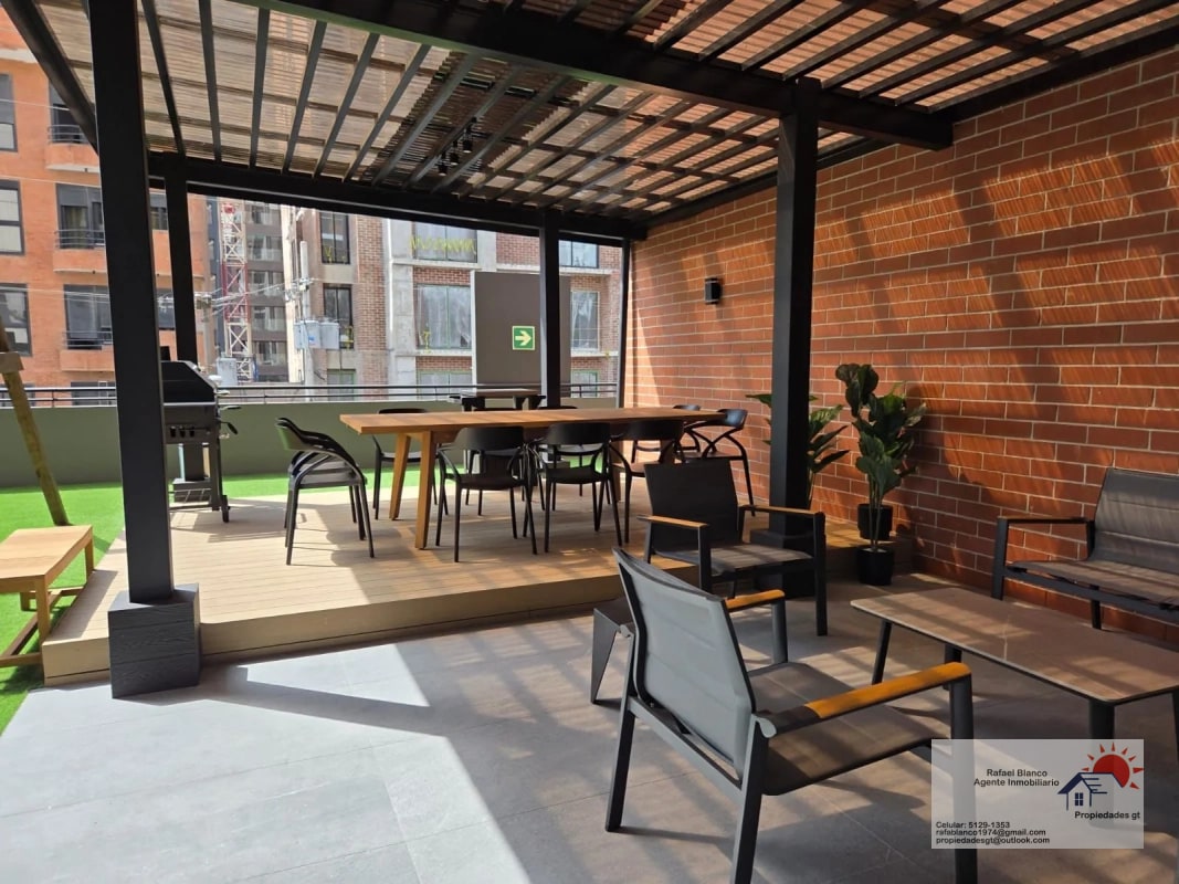 VENDO APTO ZONA 10, NEO, REF.6911 *122.40 M2, 2 HAB, 2 BAÑOS, 2 PARQUEOS, BALCON* - 5