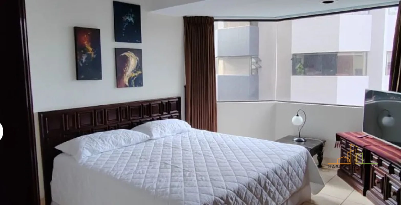 APARTAMENTO AMUEBLADO EN RENTA ZONA 14- CERCANO A LA AVENIDA A LAS AMERICAS- 2dorm/1 parqueo - 2