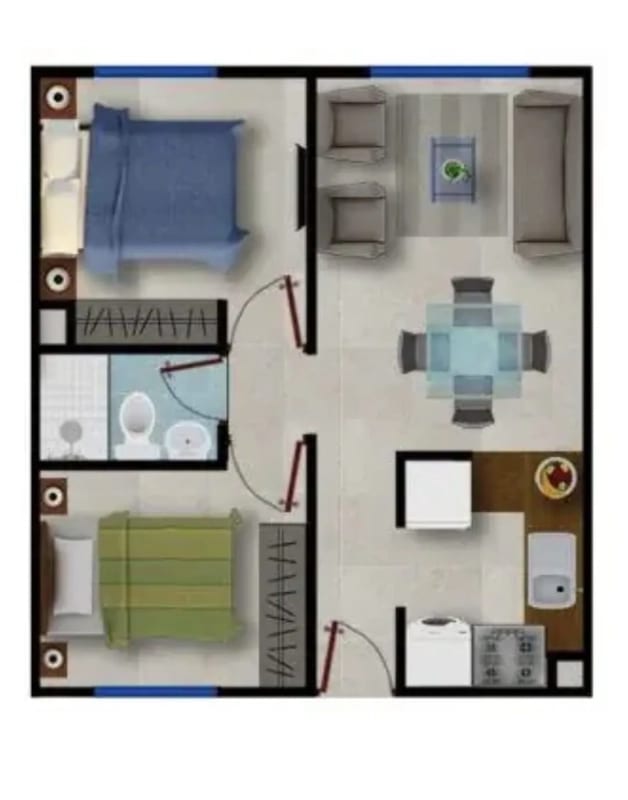 Apartamento en Venta! Vertical, apartamentos Aurora, zona 13 — Apartamento en Venta en Zona 13, Guatemala, Ciudad — foto 1 de 11