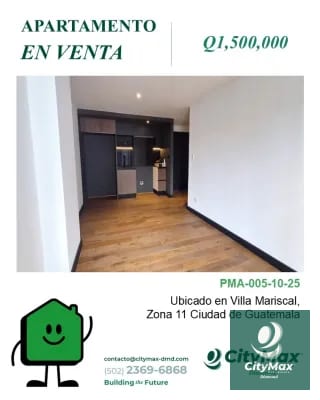 Apartamento en Venta en Villa Mariscal Zona 11 Guatemala — Apartamento en Venta en Mariscal, Zona 11, Guatemala, Ciudad — miniatura 1 de 15