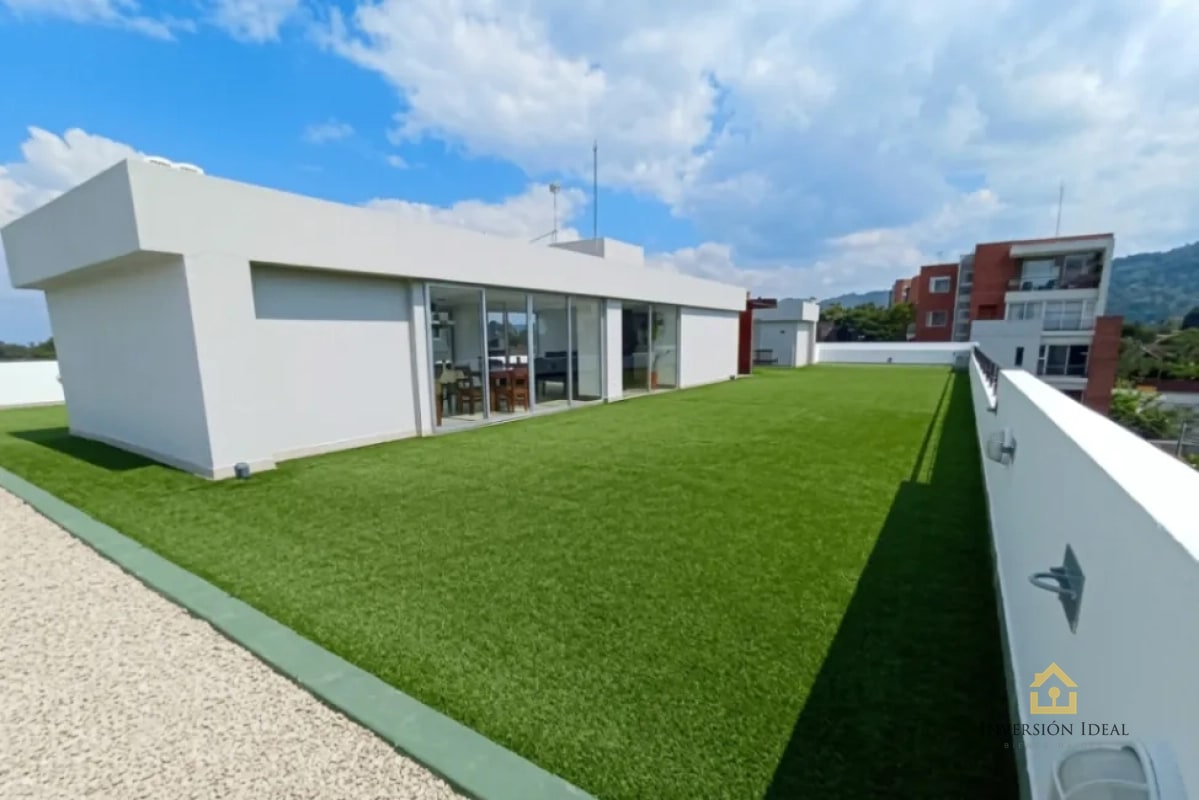 Rento Apartamento Q5,700. 1 HAB. EN EDIFICIO 3-85 CON BALCÓN Y GYM ZONA 15 - 9