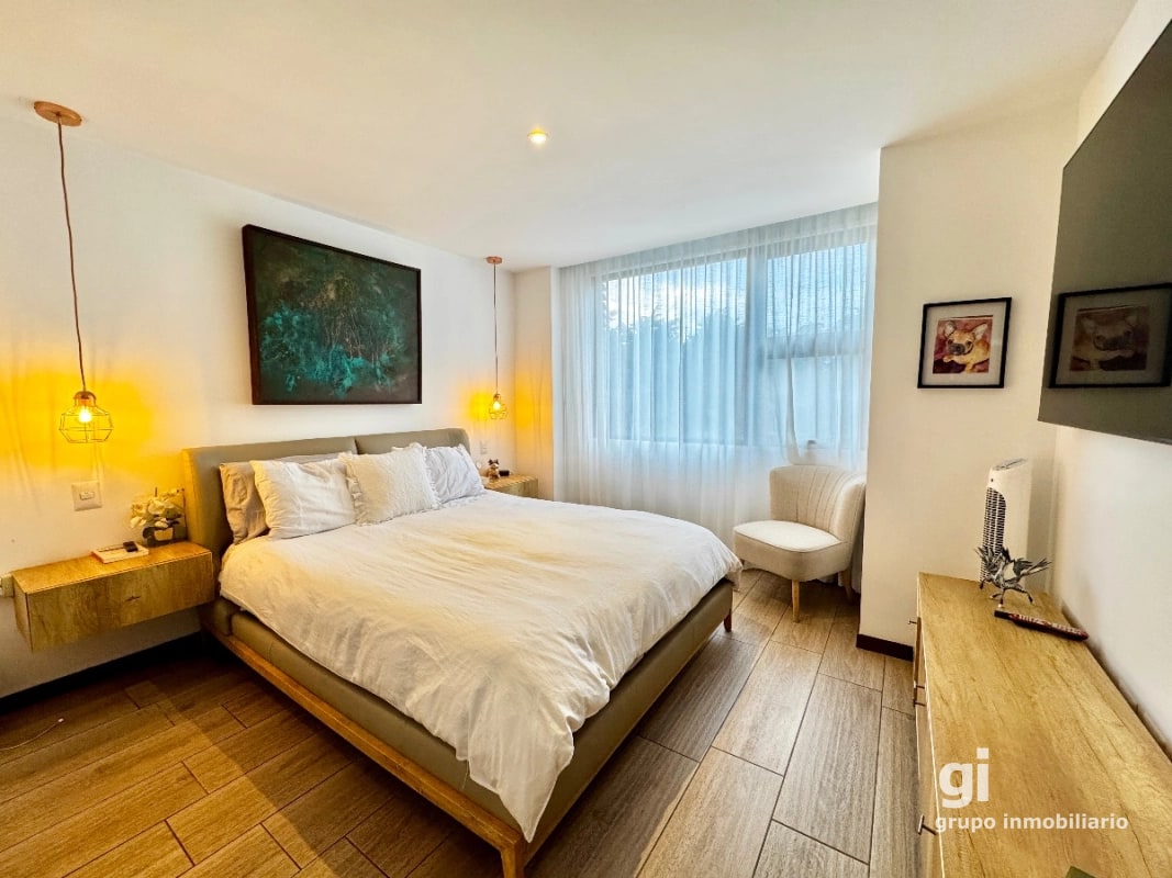 Apartamento de 2 dormitorios en zona 14, amueblado - 9