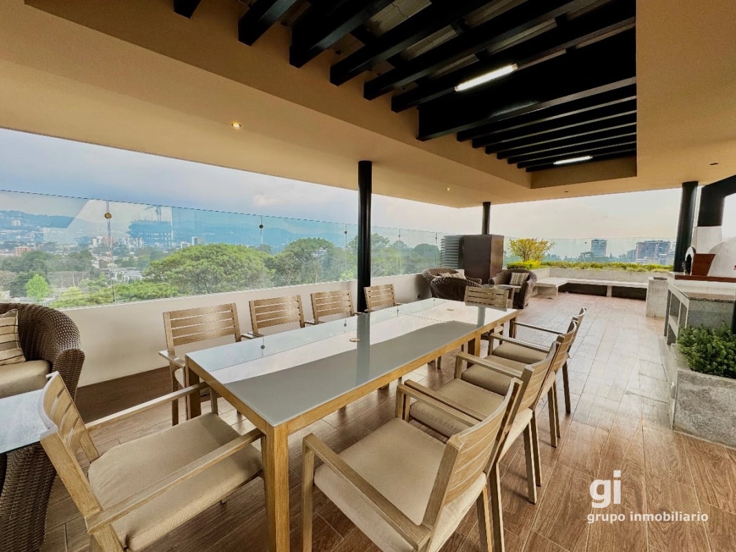 Apartamento de 2 dormitorios en zona 14, amueblado - 5