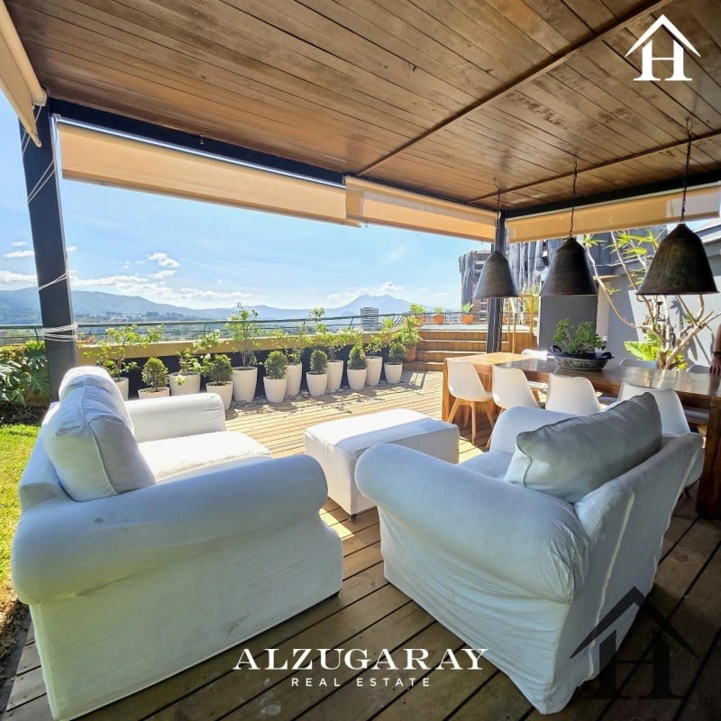 penthouse con jardin pergola y jacuzzi en zona 14 - 11