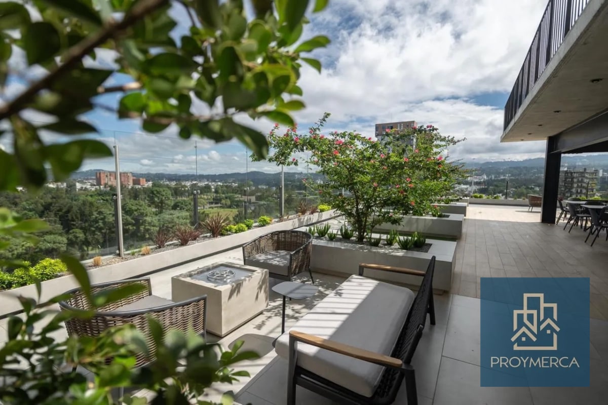 Apartamento en alquiler, Edificio Meraki 10, Zona 10 - 13