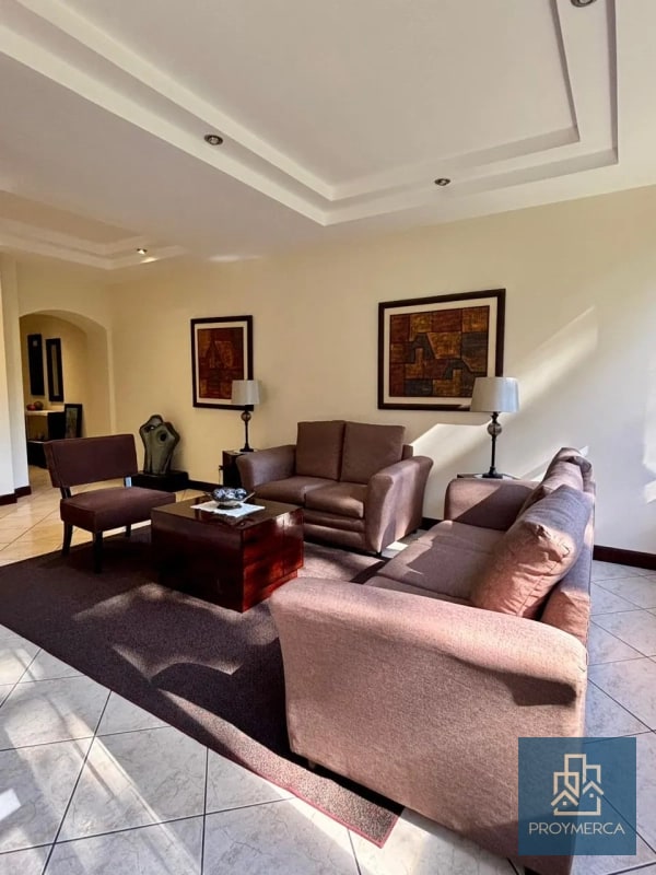 Apartamento amueblado en alquiler, Edificio Milenia, Zona 10 - 9