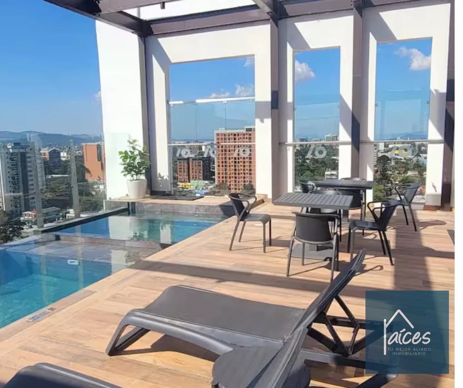 Renta de Apartamento en edificio Bona Diez Zona 10 (D) - 10