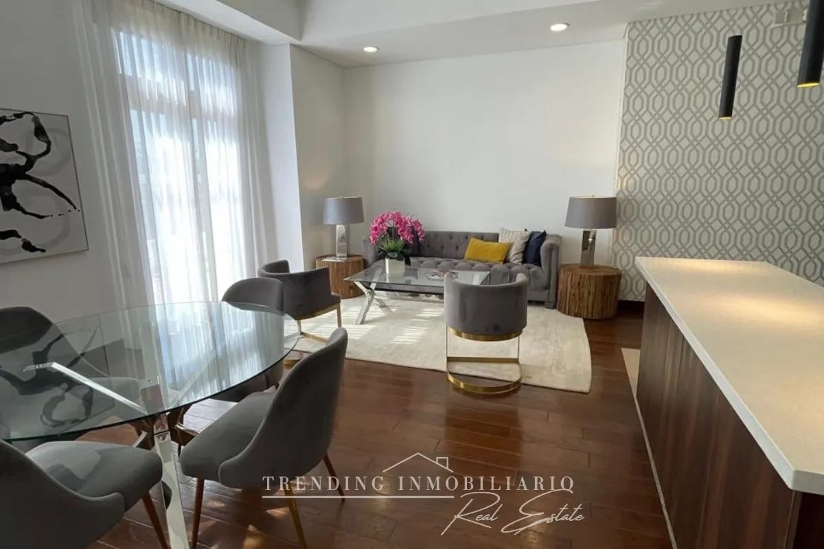 Apartamento en renta zona 16 edificio Ramblas de Cayalá amueblado 2 habitaciones + 2 parqueos — Apartamento en Alquiler en Ramblas de Cayalá, Zona 16, Guatemala, Ciudad — foto 9 de 10