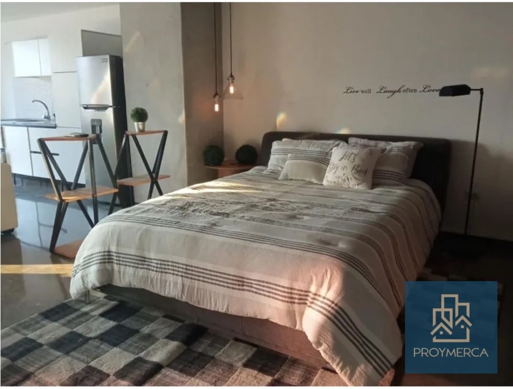 Apartamento amueblado en alquiler, Edificio Cuarto Venezia, 4 Grados Norte, Zona 4 - 11