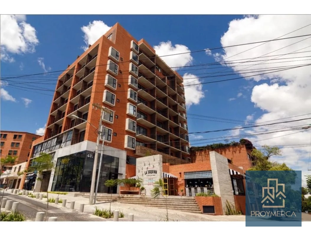 Apartamento amueblado en alquiler, Edificio Cuarto Venezia, 4 Grados Norte, Zona 4 - 10