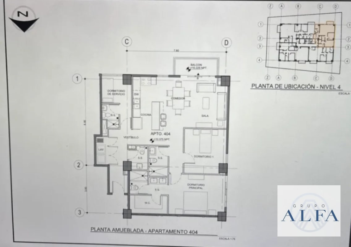 APARTAMENTO EN VENTA BORGHETO ZONA 15 - 2