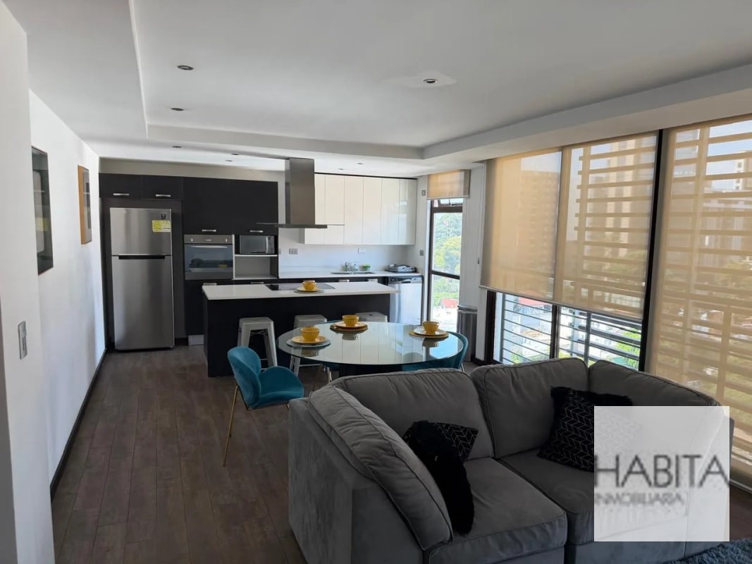 Apartamento Amueblado de 1 habitación en Alquiler, zona 10 - 6