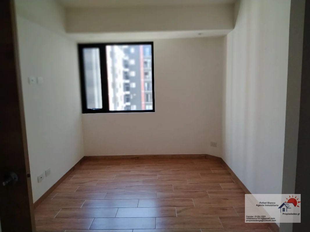 RENTO APTO ZONA 9 CENDANA REF.6912 *62M2, 1 PARQUEO, 2 HAB, 2 BAÑOS, LINEA BLANCA, Q.6500* - 1