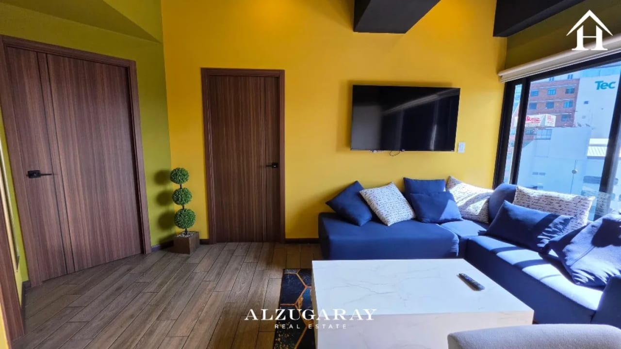 APTO. AMUEBLADO C/ VISTA 2 HAB. / EDIFICIO EN ZONA 4 — Apartamento en Alquiler en Zona 4, Guatemala, Ciudad — foto 7 de 8