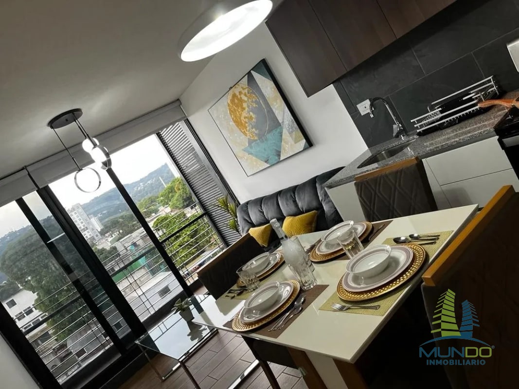 APARTAMENTO AMOBLADO EN RENTA EN ZONA 14 - 4