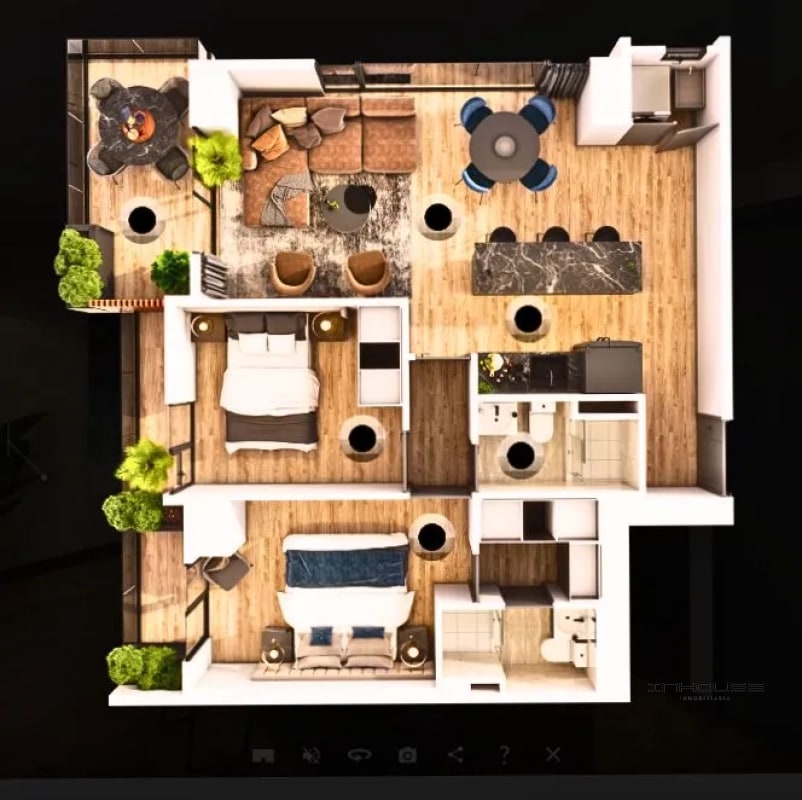 APARTAMENTO EN VENTA ZONA 15 VH1 PARA ESTRENAR, VANTIER - 9