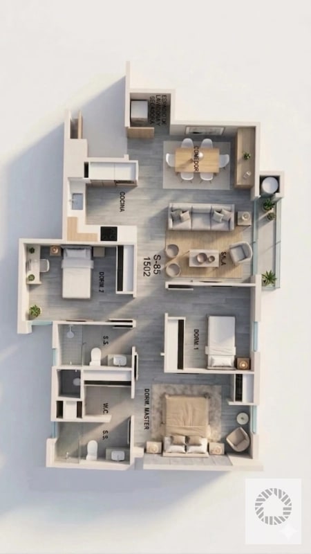 Apartamento Parque 10 - 2
