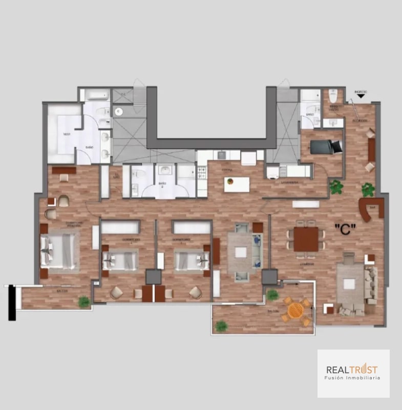 En renta apartamentos de centro, Zona 10 - 15