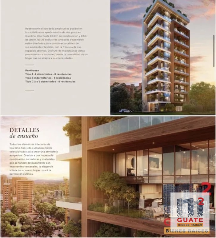 Apartamento en Venta, Zona 10 - 1
