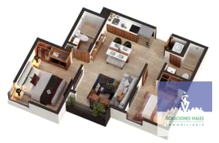 VENDO APARTAMENTOS ZONA 11, EDIFICIO SANTINA — Apartamento en Venta en Zona 11, Guatemala, Ciudad — miniatura 5 de 13
