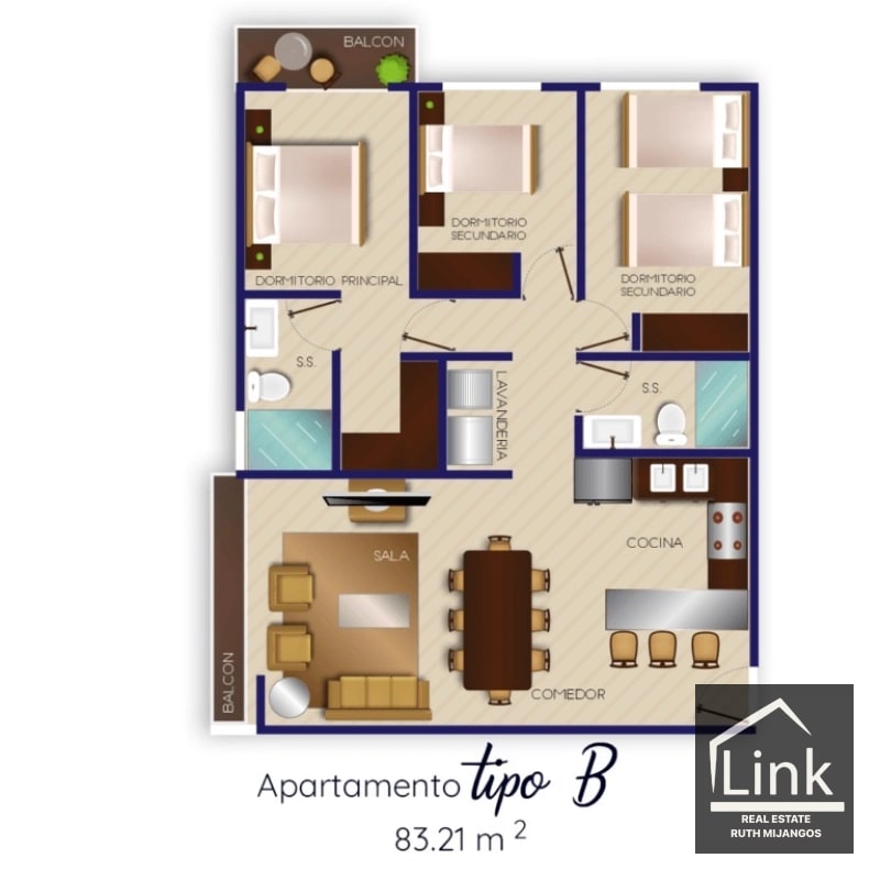 VENTA DE APARTAMENTO ZONA 11 - 3