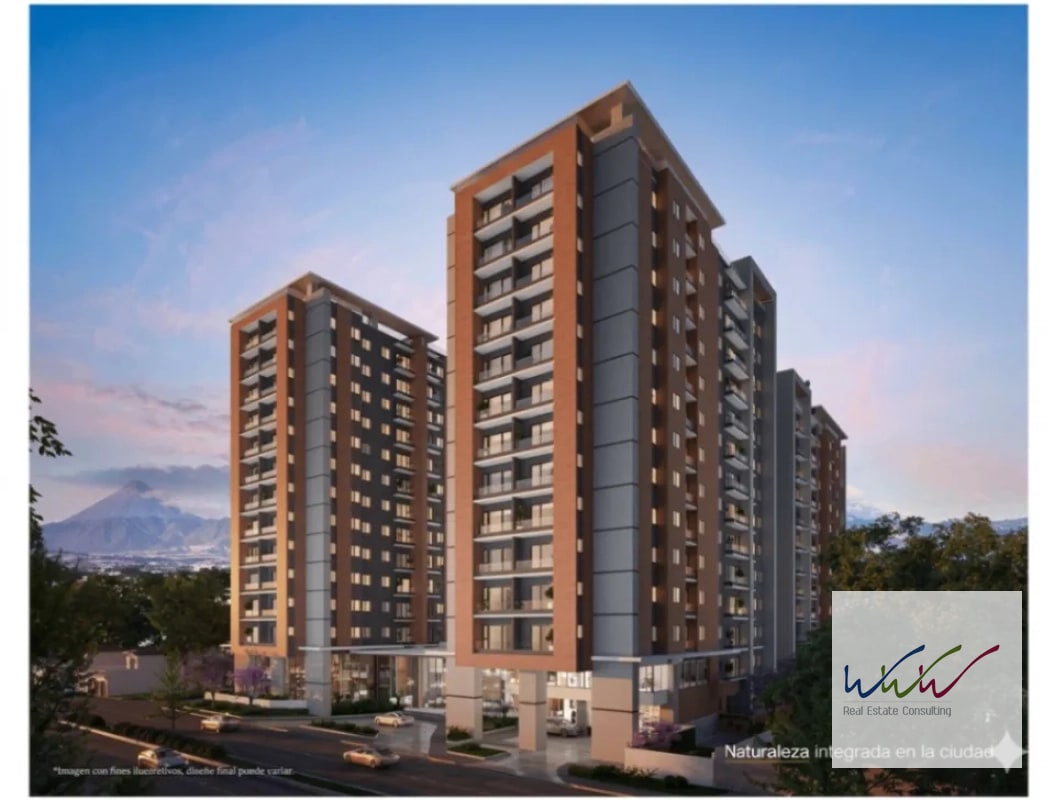 Vendo apartamento en edificio Essenza, zona 13 - 1