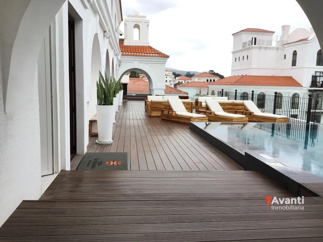 ALQUILER APARTAMENTO ZONA 16, CAYALA, CON TERRAZA - 1