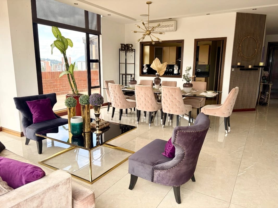 ALQUILO AMPLIO Y HERMOSO PENTHOUSE AMUEBLADO EN VH 1, zona 15 — Apartamento en Alquiler en Zona 15, Guatemala, Ciudad — foto 1 de 14