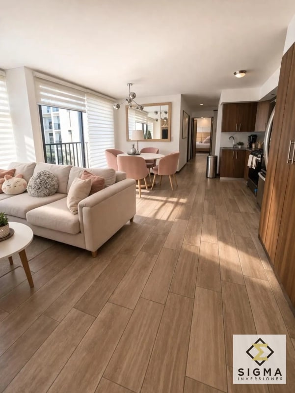 PRECIOSO APARTAMENTO EN VENTA KM 18.5 INTERAMERICANA - 1