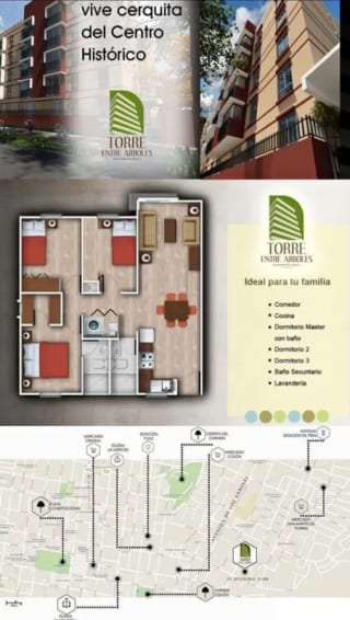 Apartamento en venta - Torre Entre Árboles - Zona 1 — Apartamento en Venta en Zona 1, Guatemala, Ciudad — miniatura 2 de 12