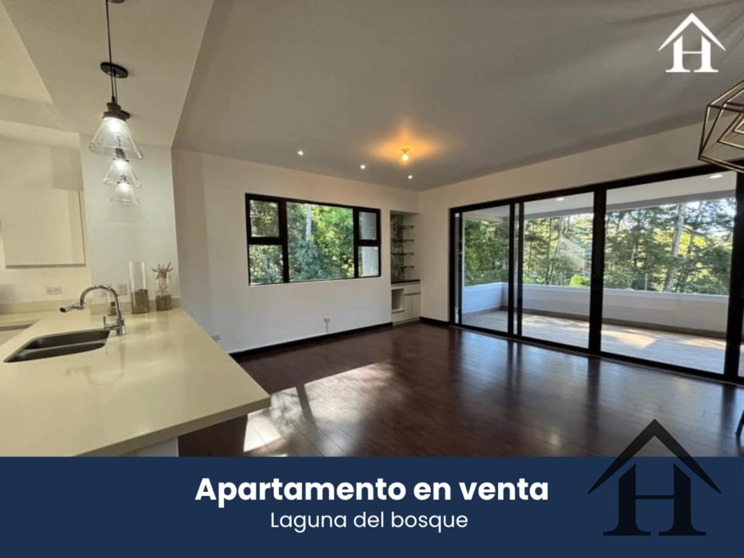 apartamento con terraza y vista a Laguna, Santa Catarina Pinula - 1