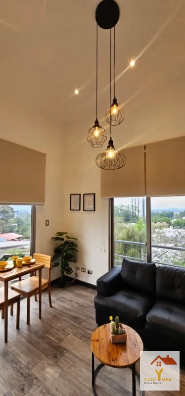 Apartamento en alquiler zona 15 Vista Hermosa 3 amueblado Adamant tipo lof - 1