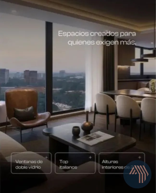 VENTA DE LUJOSOS APARTAMENTOS EN EXCLUSIVO PROYECTO -ZONA 14 - 6