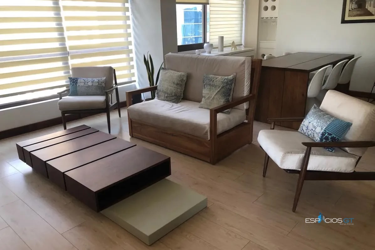 APARTAMENTO EN VENTA EDIFICIO TORRE VEINTI4 ZONA 10, 2/D NIVEL ALTO - 6